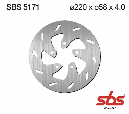 Sbs Jarrulevy Standard - Duell MP varaosat ja tarvikkeet - 122379 - 1