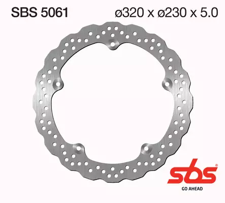 Sbs Jarrulevy Standard - Duell MP varaosat ja tarvikkeet - 122389 - 1