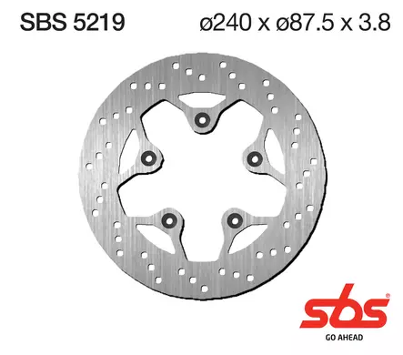 Sbs Jarrulevy Standard - Duell MP varaosat ja tarvikkeet - 122469 - 1