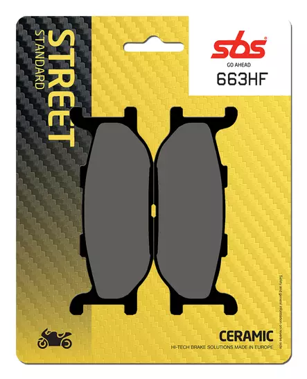 Sbs Jarrupalat Ceramic - Duell MP varaosat ja tarvikkeet - 123909 - 1