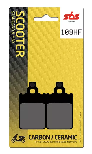 Sbs Jarrupalat Ceramic (607HF) - Duell MP varaosat ja tarvikkeet - 124319 - 1