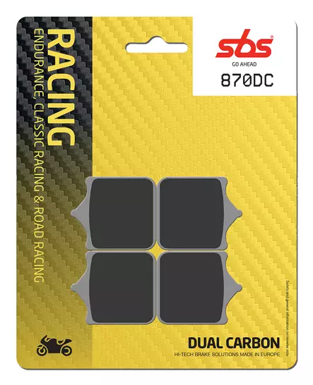 Sbs Jarrupalat Dual Carbon - Duell MP varaosat ja tarvikkeet - 122629 - 1