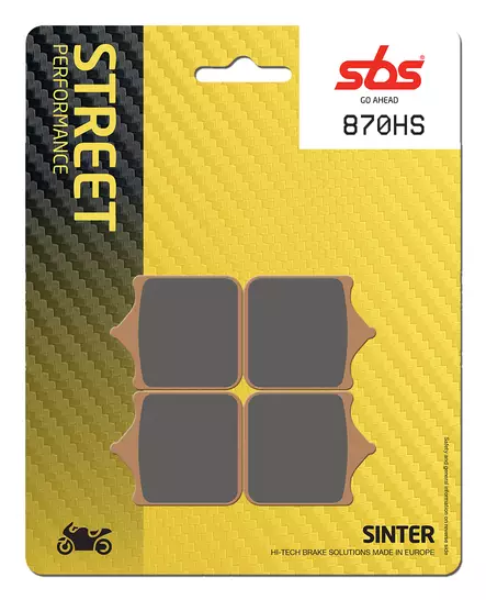 Sbs Jarrupalat Sintered - Duell MP varaosat ja tarvikkeet - 123039 - 1