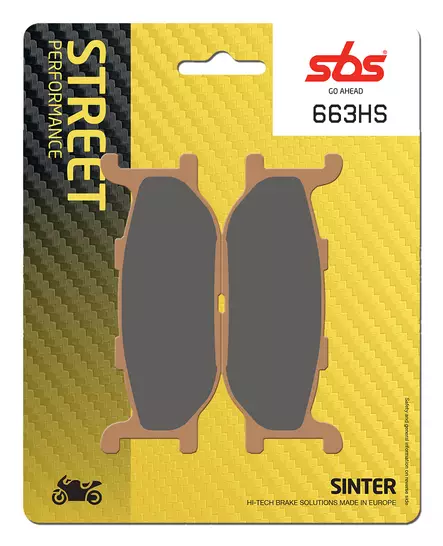 Sbs Jarrupalat Sintered - Duell MP varaosat ja tarvikkeet - 123639 - 1