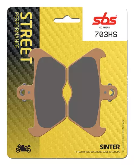 Sbs Jarrupalat Sintered - Duell MP varaosat ja tarvikkeet - 123709 - 1