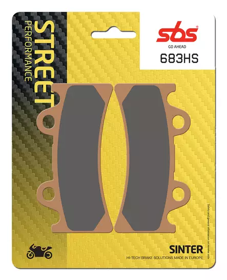 Sbs Jarrupalat Sintered - Duell MP varaosat ja tarvikkeet - 123959 - 1