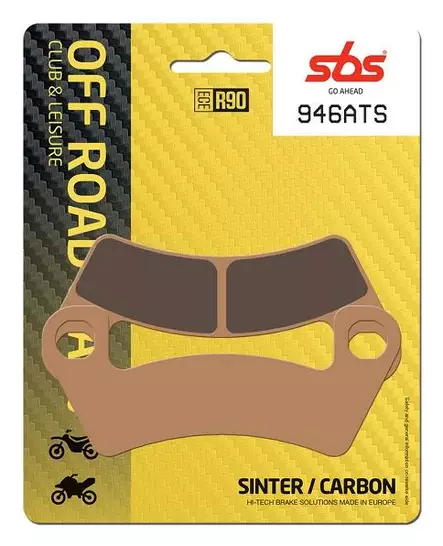 Sbs Jarrupalat Sintered Offroad - Duell MP varaosat ja tarvikkeet - 122709 - 1