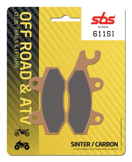 Sbs Jarrupalat Sintered Offroad - Duell MP varaosat ja tarvikkeet - 123339 - 1