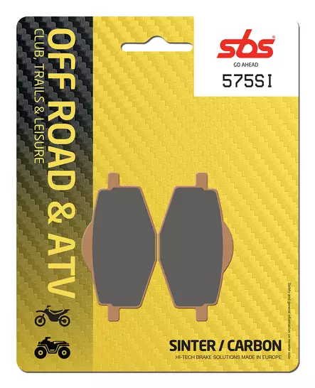 Sbs Jarrupalat Sintered Offroad - Duell MP varaosat ja tarvikkeet - 123819 - 1