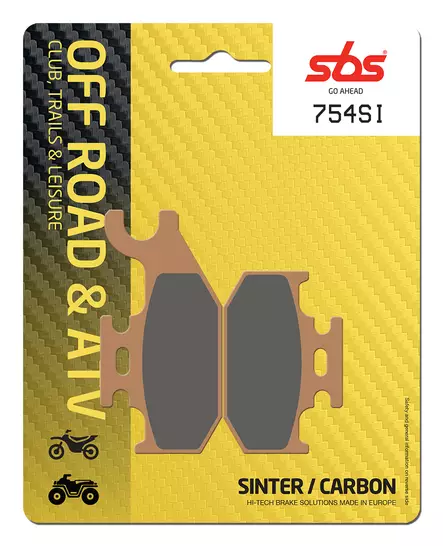 Sbs Jarrupalat Sintered Offroad - Duell MP varaosat ja tarvikkeet - 124039 - 1