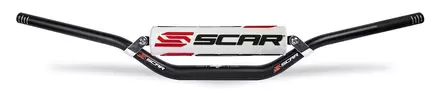 Scar Handlebar S² Ø22,2 (7/8”) - MX Style - Black color - Duell MP varaosat ja tarvikkeet - 75509 - 1