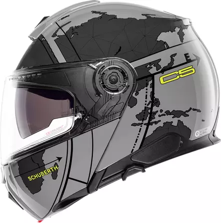 Schuberth Kypärä C5 Globe harmaa, 61 XL - Duell ajovarusteet - 65169 - 1