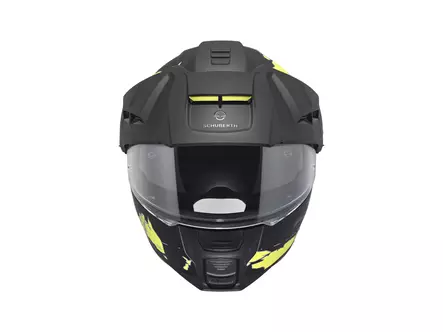 Schuberth Kypärä E2 Atlas matta keltainen/harmaa, 63 2XL - Duell ajovarusteet - 65549 - 1