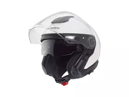 Schuberth Kypärä J2 kiiltävä valkoinen, 57 M - Duell ajovarusteet - 65209 - 1