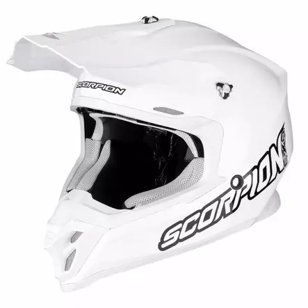 SCORPION Crossikypärä VX-16 EVO AIR Solid valkoinen, XS - Duell ajovarusteet - 50979 - 1