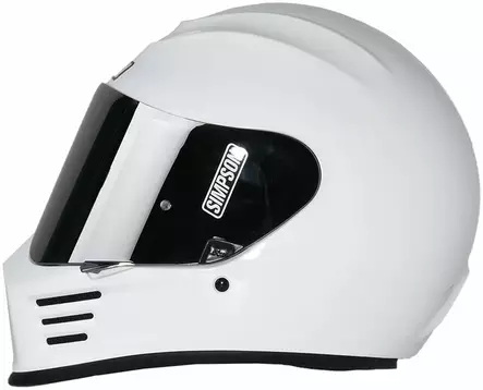 SIMPSON Kypärä Speed 06 solid valkoinen, XXL - Duell ajovarusteet - 55029 - 1