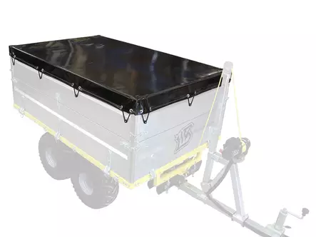 Iron Baltic PVC suojakate 1200-peräkärryihin - Mönkijän peräkärryjen varusteet - 369 - 1
