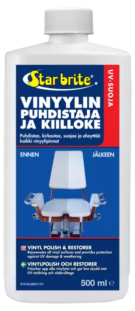Star brite Vinyylin pud/suoja-aine 500ml - Duell venetarvikkeet - 133059 - 1