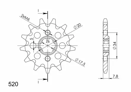Supersprox Eturatas 327.12 - Duell MP varaosat ja tarvikkeet - 119469 - 1