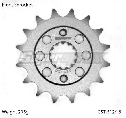 Supersprox Eturatas 512.16 - Duell MP varaosat ja tarvikkeet - 119209 - 1