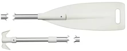 Teleskooppimela/venehaka 90x160cm - Duell venetarvikkeet - 5629 - 1