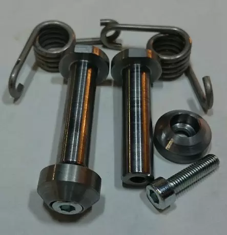 TMV Footpeg Pins Bolt-On 10mm + Springs KTM 05-15 - Duell MP varaosat ja tarvikkeet - 87899 - 1
