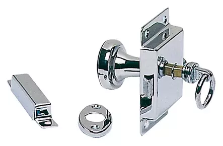 Toilet lockchr.brass 95x57mm - Duell venetarvikkeet - 6029 - 1
