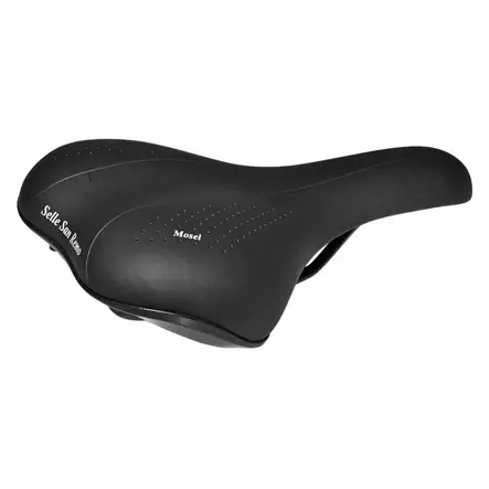 Trekking-istuin SELLE SAN REMO Mosel miehet musta - Duell polkupyörien varaosat ja tarvikkeet - 89219 - 1