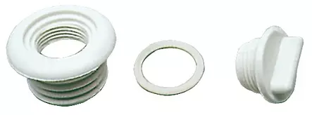 Tyhjennystulppa nailon 20mm - Duell venetarvikkeet - 6889 - 1