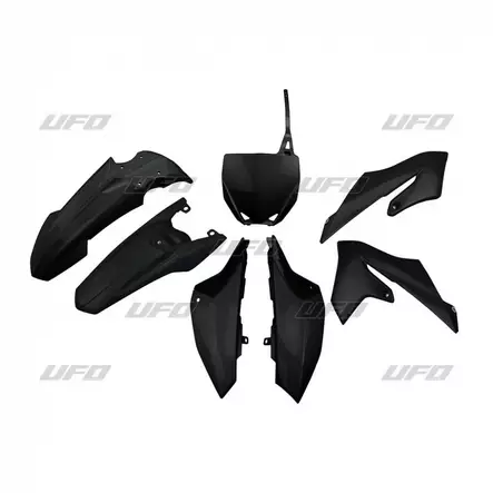 UFO Muovisarja 5-osainen Musta 001 YZ65 19- - Duell MP varaosat ja tarvikkeet - 47209 - 1