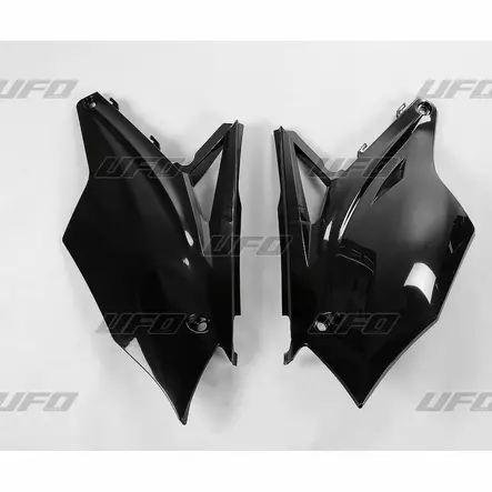 UFO Sivunumerokilvet KX450F 16- KX250F 17- Musta - Duell MP varaosat ja tarvikkeet - 48809 - 1