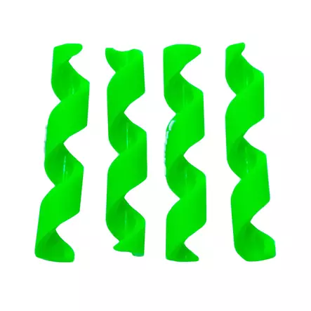 Vaijerinkuoren suoja ALLIGATOR Spiraali 4-5mm 4kpl/pss vihreä - Duell polkupyörien varaosat ja tarvikkeet - 54709 - 1
