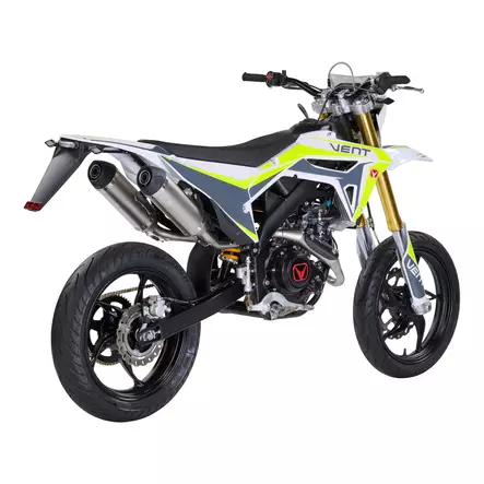 VENT DERAPAGE 125 4T LOW - Keltainen - VENT Moottoripyörät - 1069 - 2