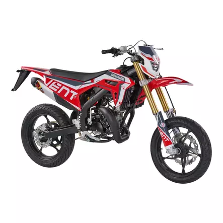 VENT DERAPAGE 50 LOW - Punainen - VENT Mopot - 1039 - 1