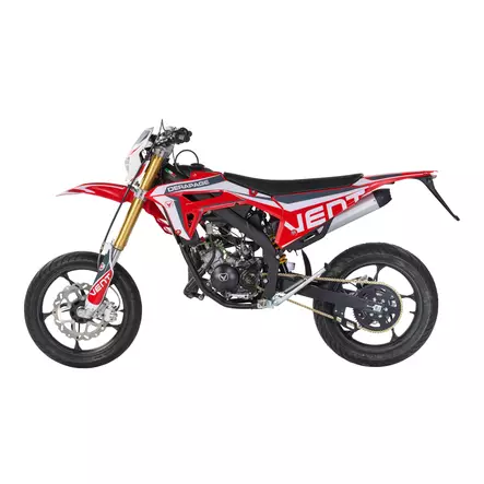 VENT DERAPAGE 50 LOW - Punainen - VENT Mopot - 1039 - 2