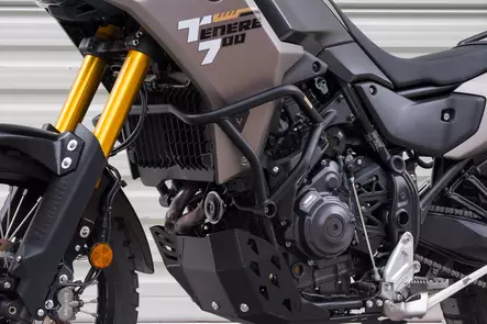 Yakk EXP Crash bar lower Yamaha T7 Tenere 700 (19-) black - Duell MP varaosat ja tarvikkeet - 99469 - 1