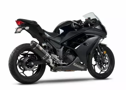 Yoshimura Slip-On Kawasaki Ninja 300 2013-17 Street R-77 So Ss-Cf-Cf - Duell MP varaosat ja tarvikkeet - 113149 - 1