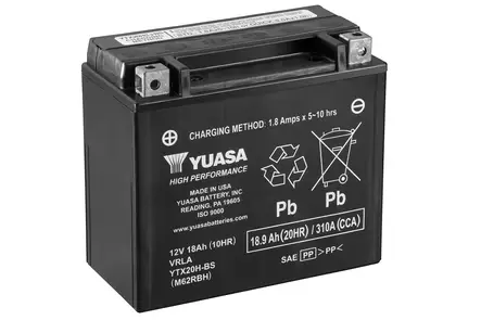Yuasa akku YTX20H-BS (cp) - Duell muut varaosat ja tarvikkeet - 132089 - 1