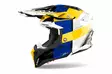Airoh Kypärä Aviator 3 Monarch Sininen/Keltainen Kiiltävä, XL - Duell ajovarusteet - 60959 - 1