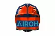 Airoh Kypärä Twist 3 Fancy Oranssi/Sininen kiiltävä, XS - Duell ajovarusteet - 60539 - 1