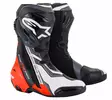 Alpinestars Ajosaapas Supertech R v2 Musta/Fluo Punainen/Valkoinen, 43 - Duell ajovarusteet - 39049 - 1