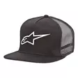 Alpinestars Corp Trucker lippis, musta one size - Duell ajovarusteet - 35319 - 1