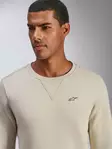 Alpinestars Fleece Positive Crew Off White, L - Duell ajovarusteet - 35959 - 1