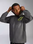 Alpinestars Jacket Speeder Chromium Windbreaker Charcoal Fluo Yellow, XL - Duell ajovarusteet - 36059 - 1