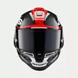 Alpinestars Kypärä Supertech R10 Element Musta/Carb/Fluo Punainen/Valkoinen, S - Duell ajovarusteet - 36189 - 1