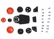 Alpinestars Lipan kiinnityssarja S-M10/8 - Duell ajovarusteet - 35559 - 1