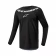Alpinestars Paita Fluid Graphite Musta Hopea, S - Duell ajovarusteet - 42809 - 1