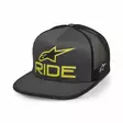 Alpinestars Ride 4.0 Trucker Hat Gray/Black/Lime - Duell ajovarusteet - 35479 - 1