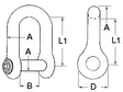 Ankkuri sakkeli 12-mm - Duell venetarvikkeet - 8039 - 1