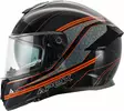 APEX Kypärä FT300 Vienna musta/oranssi M - Duell ajovarusteet - 33489 - 1